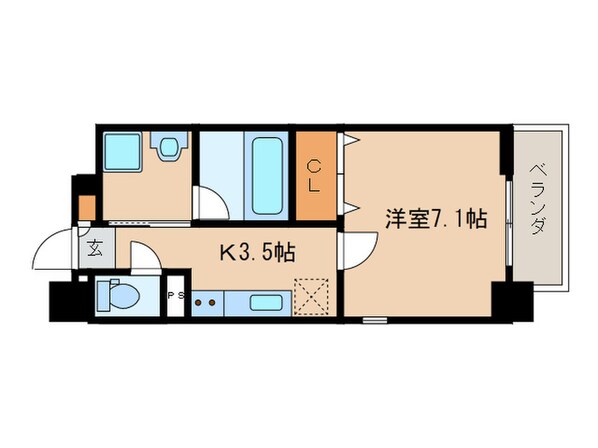 カルマートの物件間取画像